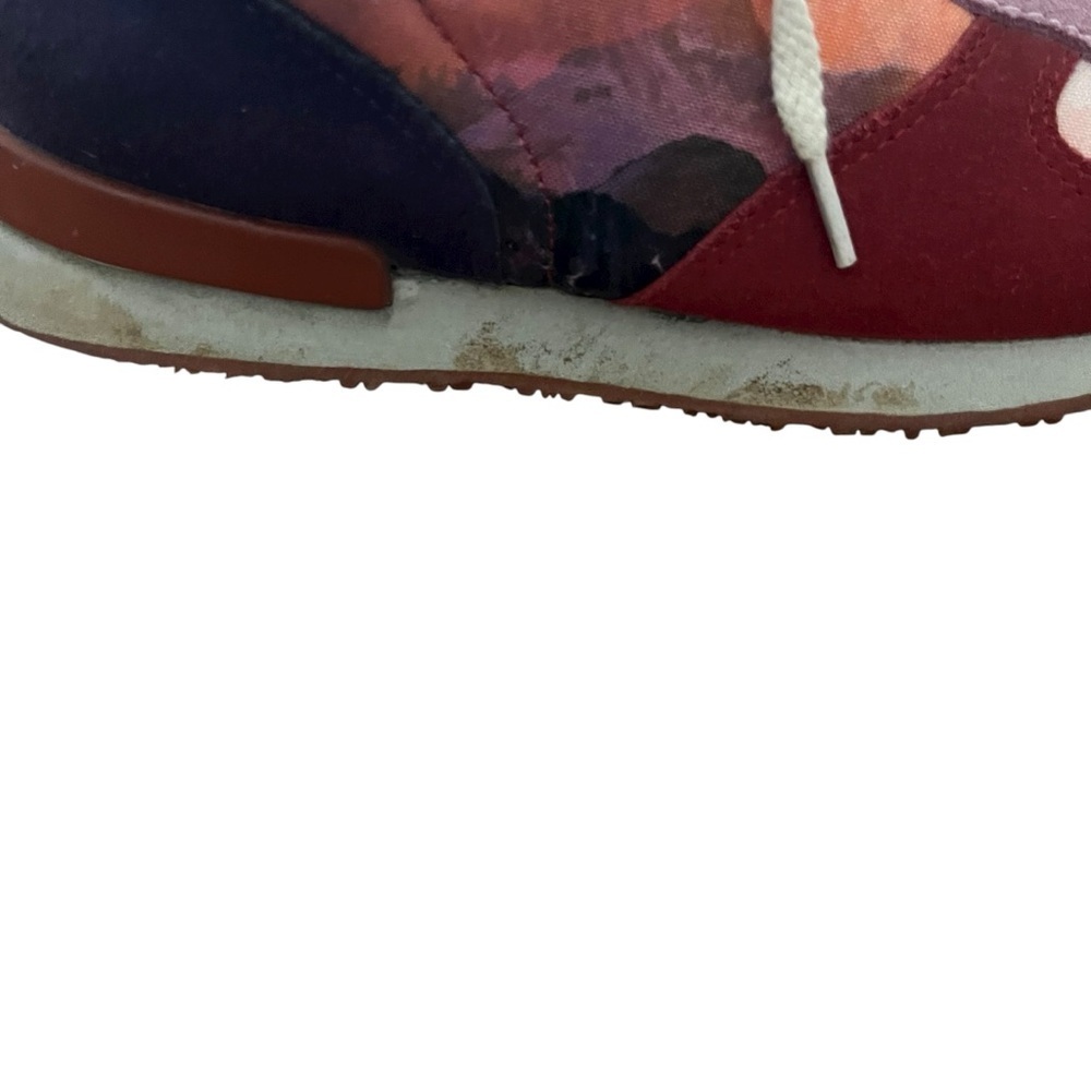 Inkkas Andes Jogger Handcrafted Artisan Pink suede mountains red and pink SZ 8 - Picture 10 of 14